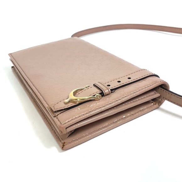 Salvatore Ferragamo bag canvas Gancini pink shoulder - Picture 4 of 13